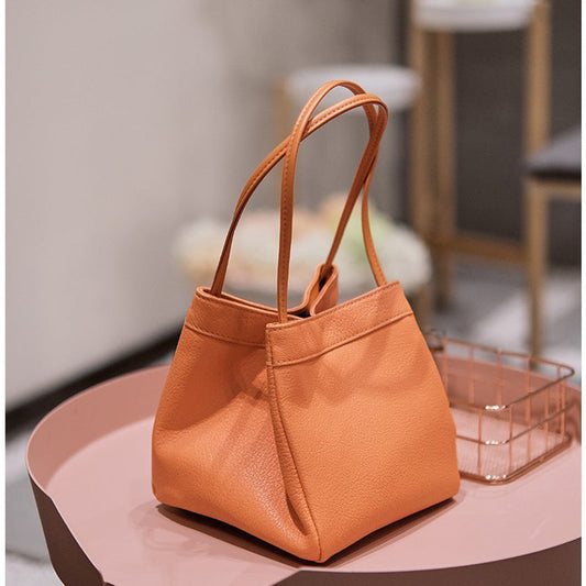 Fashion Ins Bucket Bags Cute Small Square Bag Niche Design Texture Handbag Women myETYN