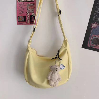 Fashion Simple Japanese Style All-matching Candy Color Fashionable New Women's Shoulder Messenger Bag myETYN