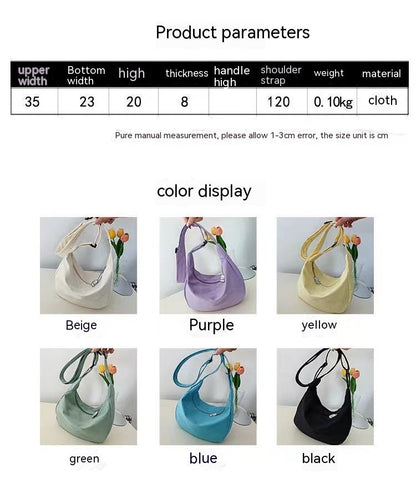 Fashion Simple Japanese Style All-matching Candy Color Fashionable New Women's Shoulder Messenger Bag myETYN