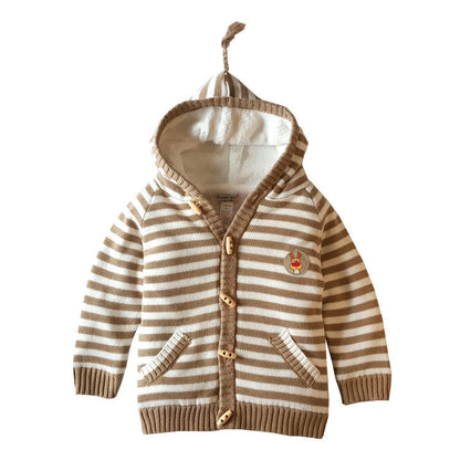 Fleece Thick Children's Cotton Sweater Jacket myETYN