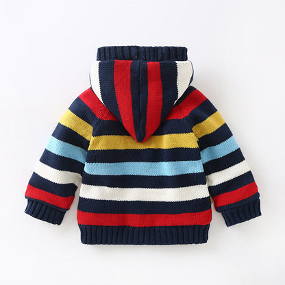 Fleece Thick Children's Cotton Sweater Jacket myETYN