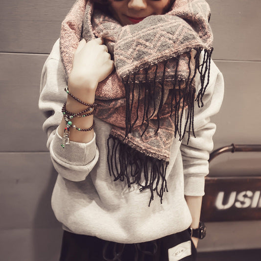 Fringed scarf myETYN