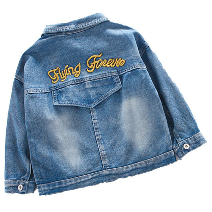 Girls' Denim Jacket For Children myETYN