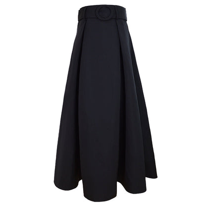 High Waisted Retro Hepburn Style With Thin And Large Wwing Umbrella Skirt myETYN