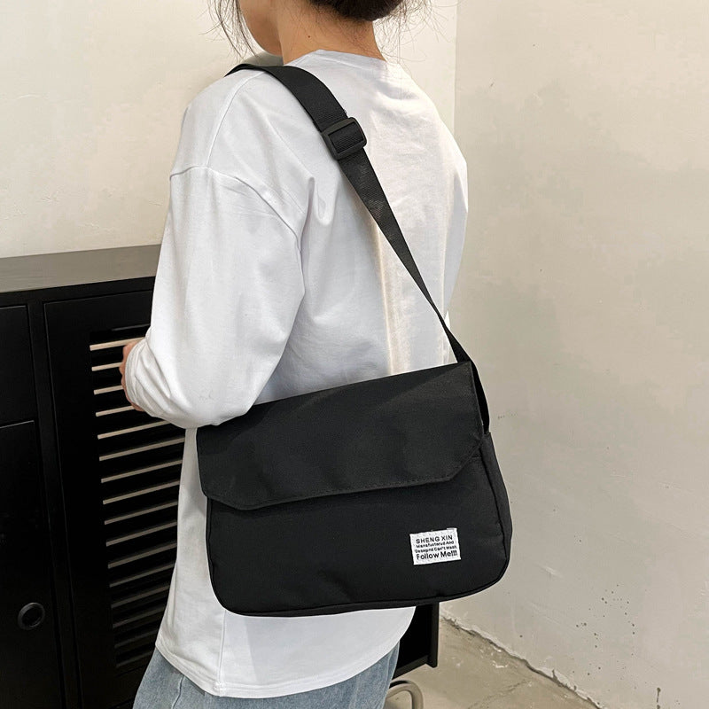 Ins Messenger Bags Women Men Crossbody Shoulder Bag Casual Couple Small Flap Bag myETYN