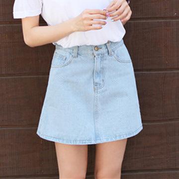 Korean High-Waisted Short Skirt myETYN