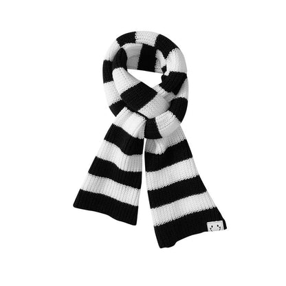 Korean Version Of The Autumn And Winter Knitted Scarf Female Cute myETYN