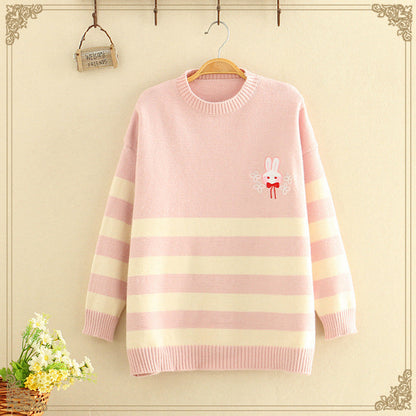 Korean style loose long-sleeved pullover myETYN