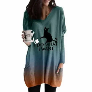 Ladies New Long Sleeve Dress myETYN