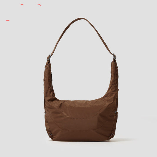 Large Capacity Nylon Shoulder Bag Retro Workwear myETYN