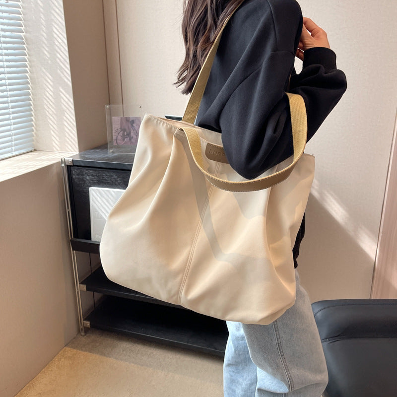 Large Capacity Totes Simple Commuting Daily Shopping Shoulder Bag Casual Handbag Women myETYN