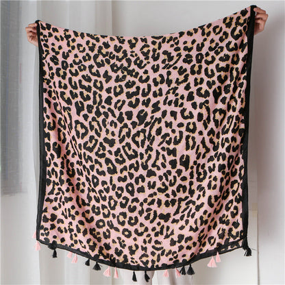 Leopard print scarf myETYN