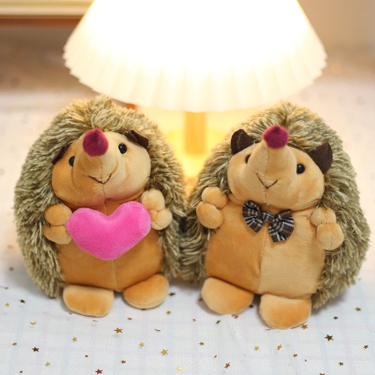 Lovers Hedgehog Plush With Cute Little Hedgehog Simulation Doll myETYN