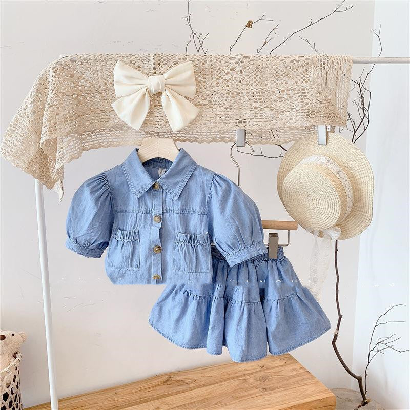 New Female Z Baby Summer Two-piece Children's Summer myETYN