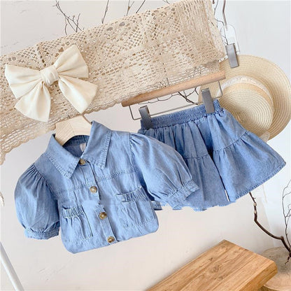 New Female Z Baby Summer Two-piece Children's Summer myETYN