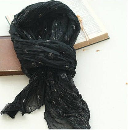 New Shawl Cotton Linen Cashew Printing Scarf For Women myETYN