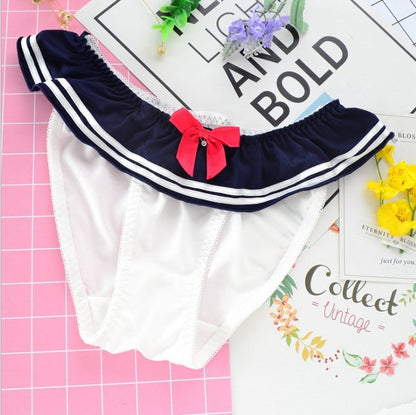 Women's Cute Fashion Cartoon Milk Fiber Panties - myETYN