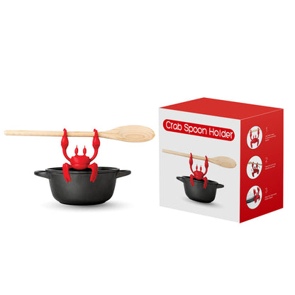 Crab Pot Side Clip Silicone Tableware Stand - myETYN