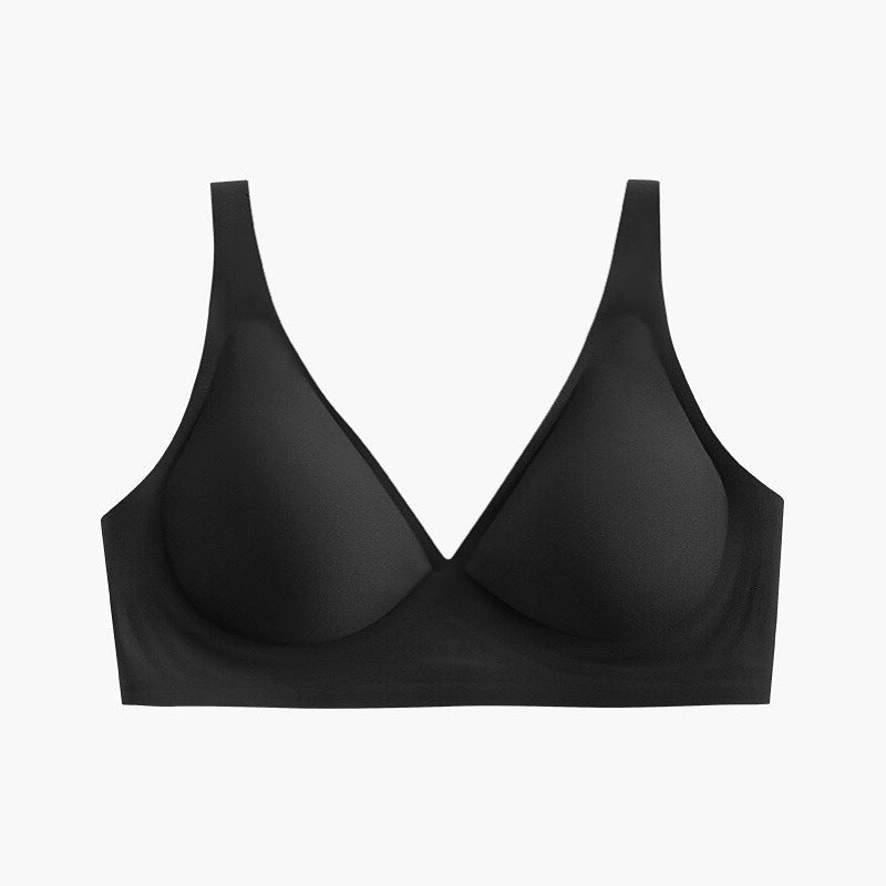 bralette Seamless Nude Feel Underwear 3D Wireless Soft Support Thin Small Breast Push up Comfort Jelly Bra Bra - myETYN