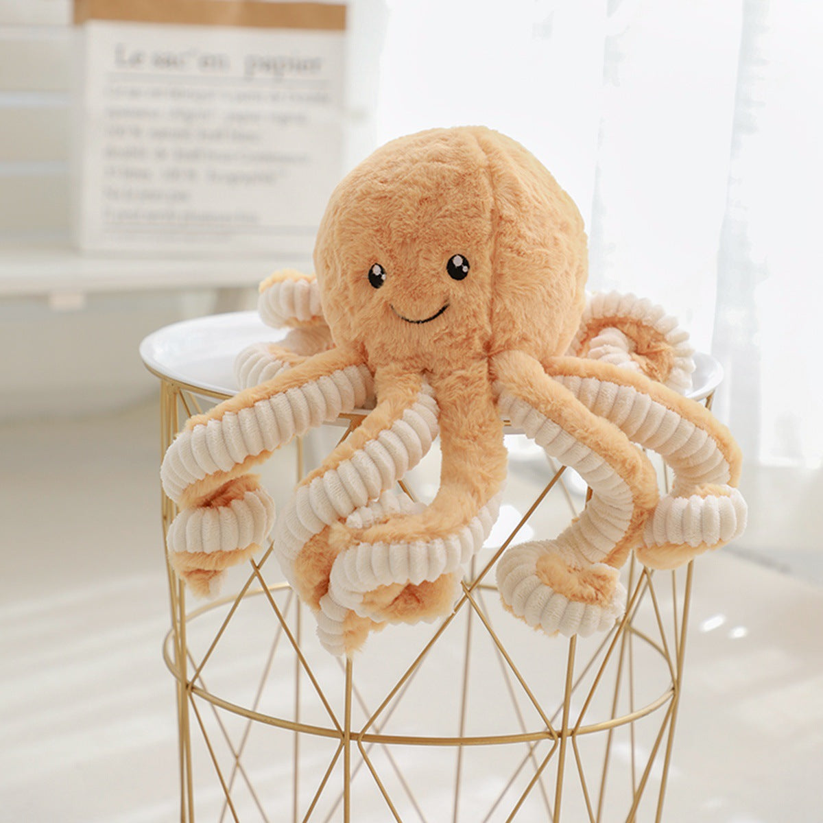 Octopus Plush Toy Octopus Doll Children's Birthday And Holiday Gift Ragdoll Eight-legged Squid Doll myETYN