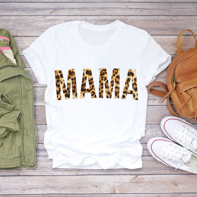 Parent-Child Matching T-Shirts for Mothers and Ladies myETYN