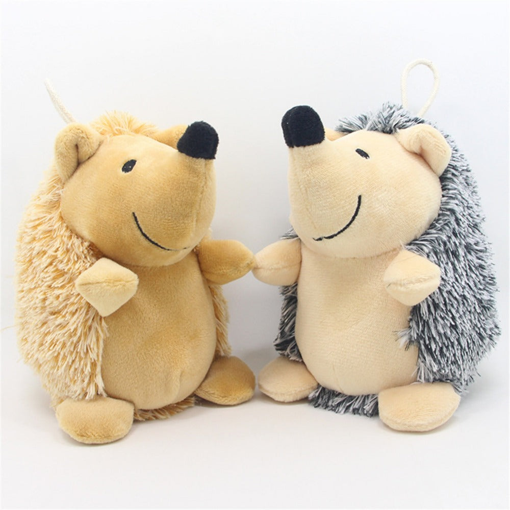 Pet plush hedgehog toy myETYN