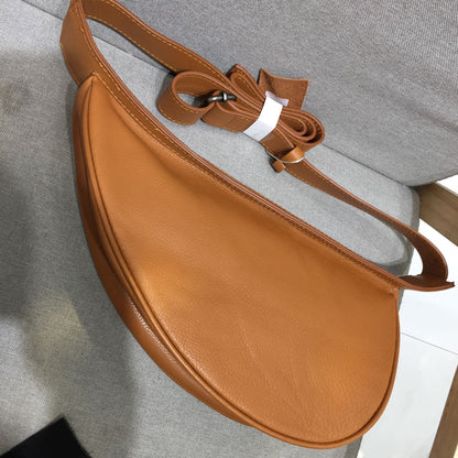 Retro Genuine Cattlehide Leather Surface Handmade Clothing Accessories Women's Shoulder Bag myETYN