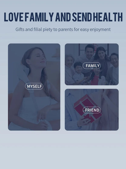 Foreverlily™ 26W Wireless Neck & Shoulder Massager – Deep Kneading Shiatsu with Heat