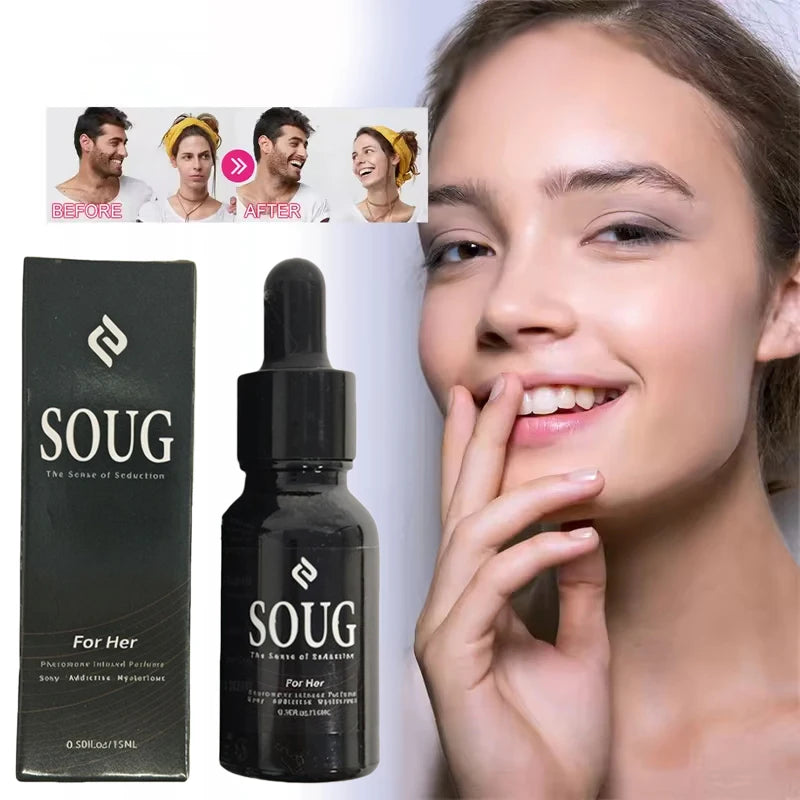 Unisex Pheromone Attraction Perfume – Long-Lasting Magnetic Fragrance