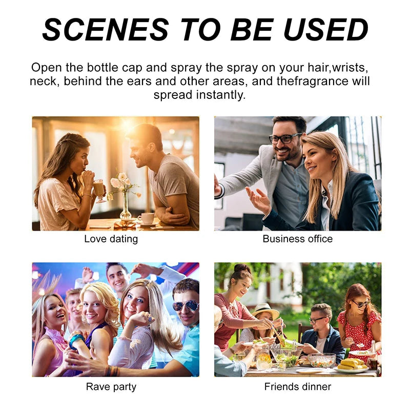 Unisex Pheromone Attraction Perfume – Long-Lasting Magnetic Fragrance