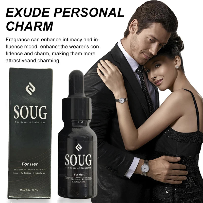 Unisex Pheromone Attraction Perfume – Long-Lasting Magnetic Fragrance