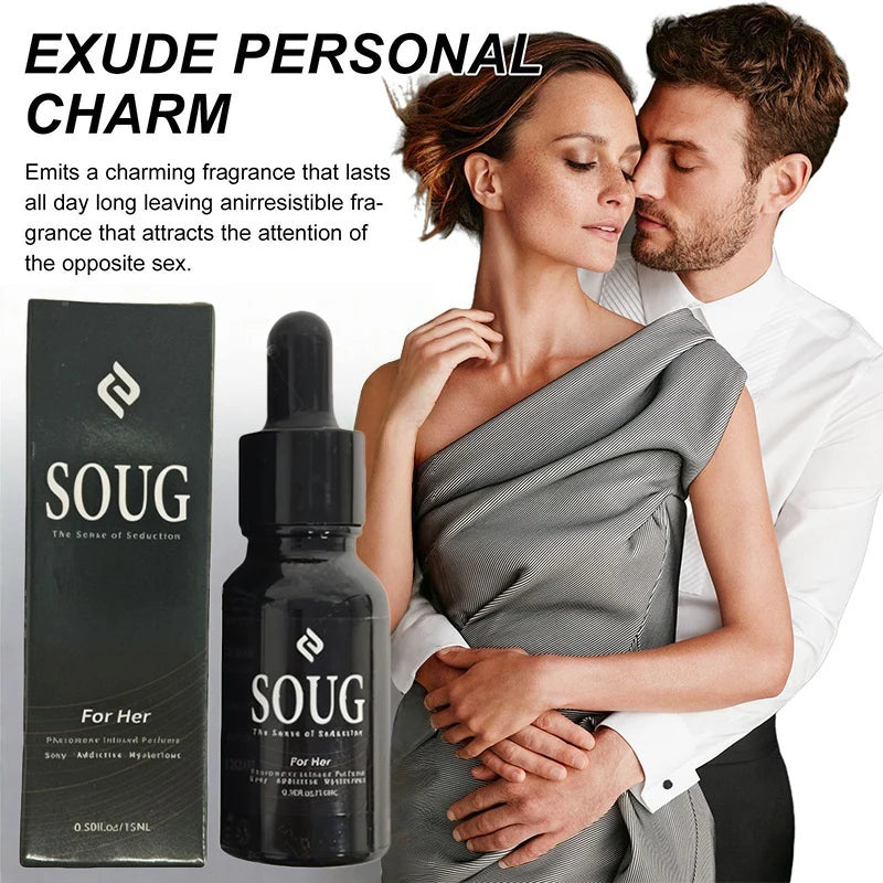 Unisex Pheromone Attraction Perfume – Long-Lasting Magnetic Fragrance