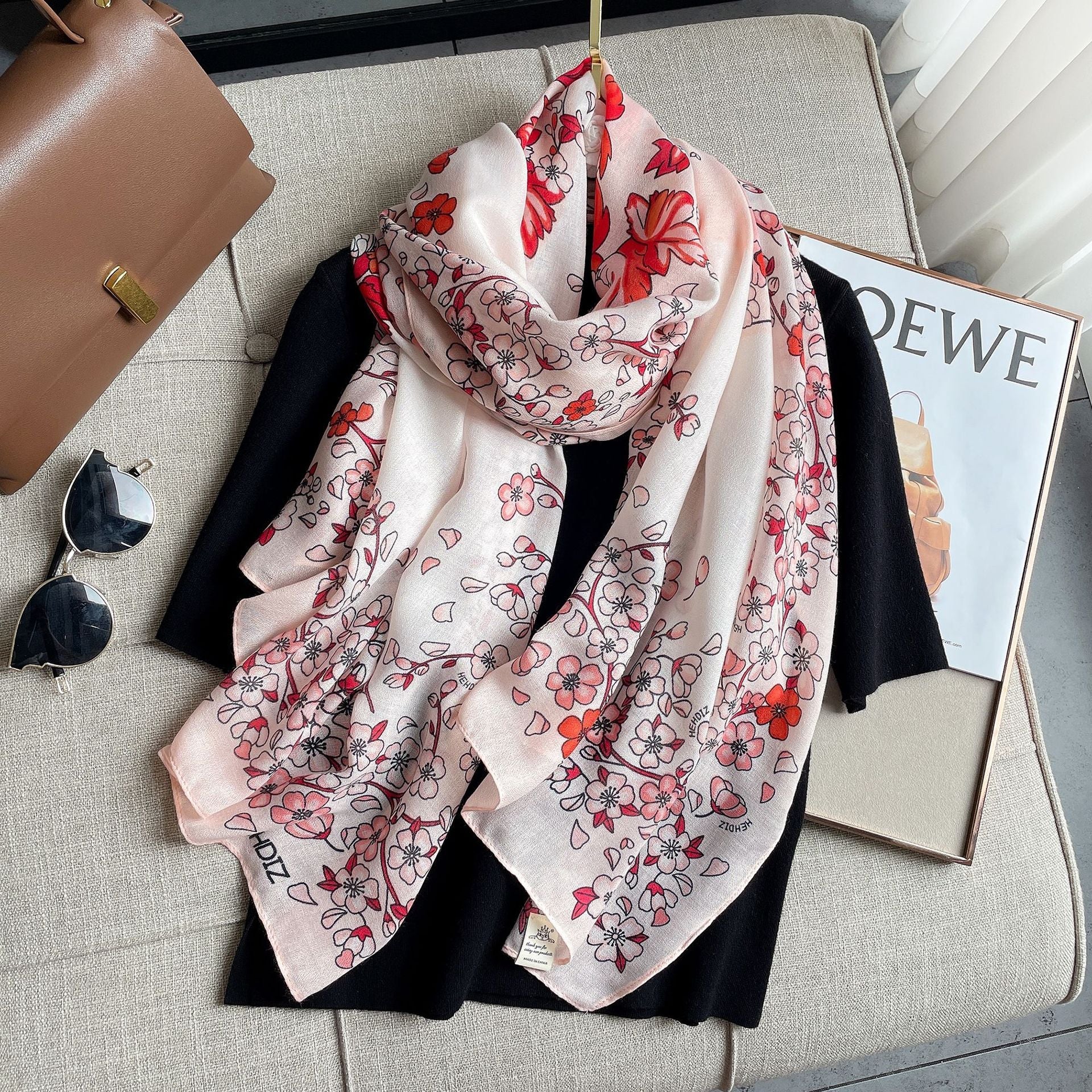 Scarf Women's Travel Vacation Sun Protection Shawl Winter Warm Scarf Women myETYN