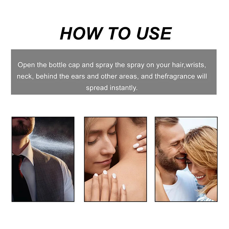 Unisex Pheromone Attraction Perfume – Long-Lasting Magnetic Fragrance