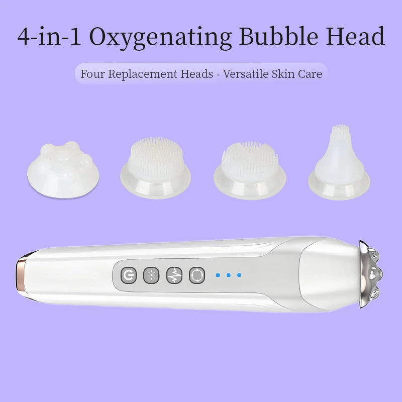 RF Facial Beauty Device with LED Photon Therapy