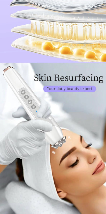 RF Facial Beauty Device with LED Photon Therapy