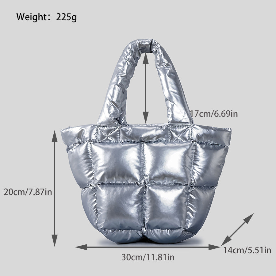 Soft Down Bag For Women Fashionable And Minimalist myETYN