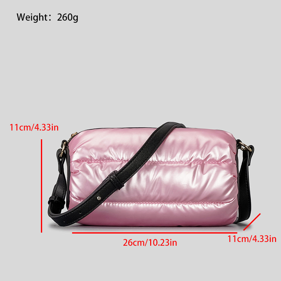 Space Down Cotton Jacket Cylinder Bag Is Fashionable And Minimalist myETYN