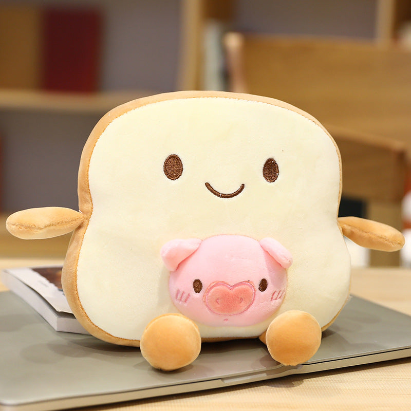 Toast bread pillow cushion myETYN