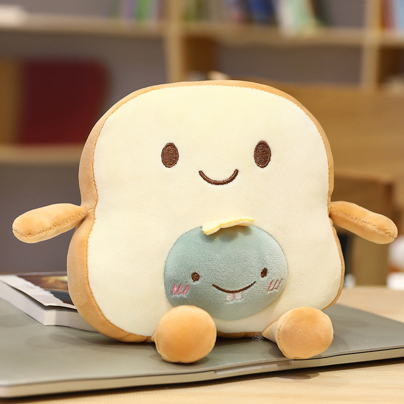 Toast bread pillow cushion myETYN