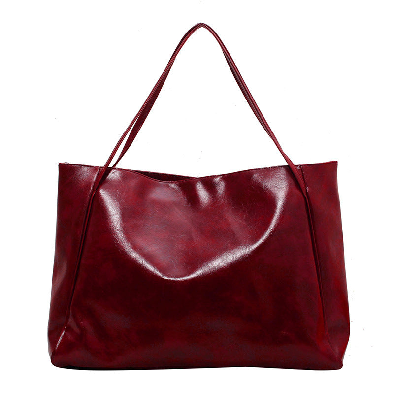 Vintage Shoulder Bags For Women Large Capacity Handbag Tote Bag myETYN