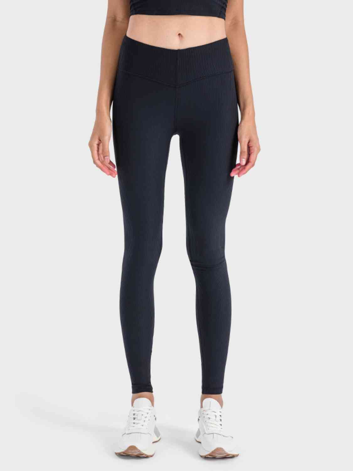 Wide Waistband Sports Leggings myETYN