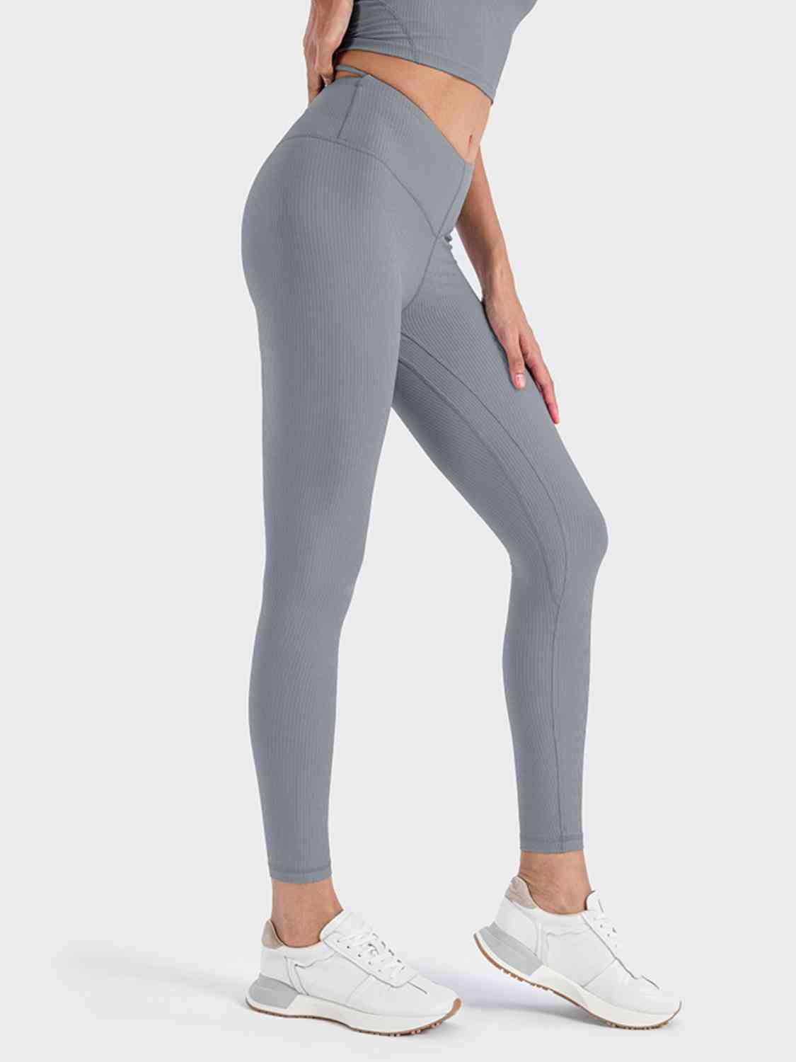 Wide Waistband Sports Leggings myETYN