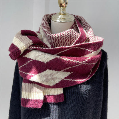 Women Soft Mohair Warm Ring Collar Scarf myETYN