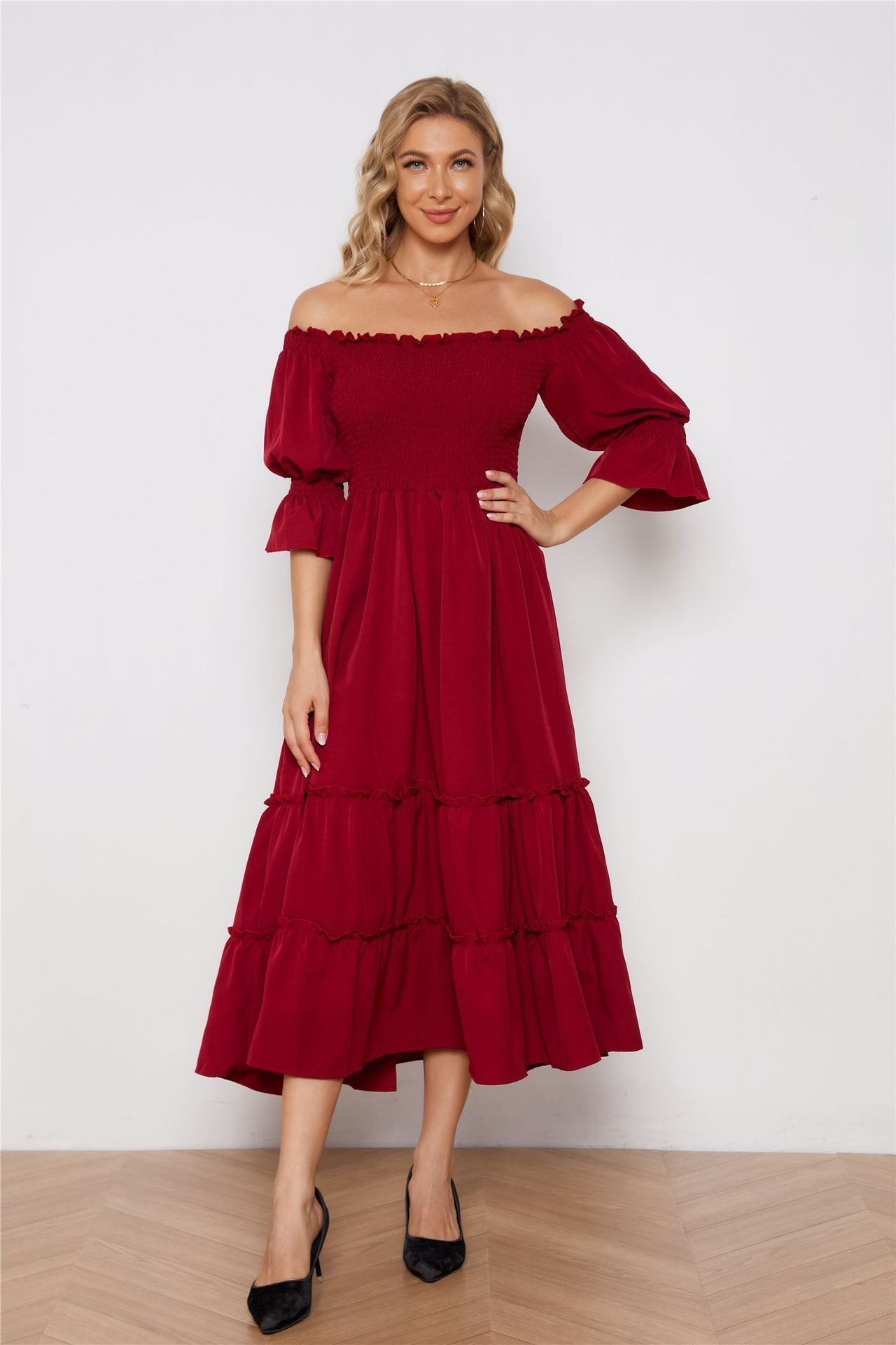 Women's Fashion Casual Long Dress myETYN