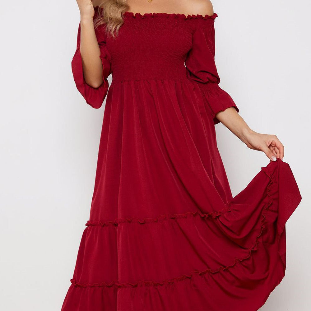 Women's Fashion Casual Long Dress myETYN