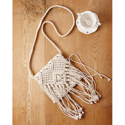 Women's Fashion Retro Tassel Crossbody Straw Bag myETYN