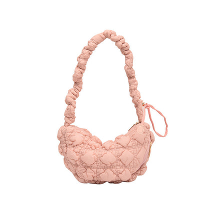 Women's Fashion Special-interest All-Match Cloud Pleated Underarm Bag myETYN