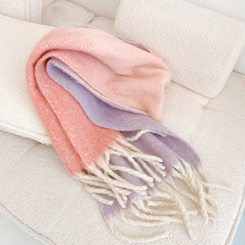 Women's Gradual Thickening Cashmere Like Scarf myETYN