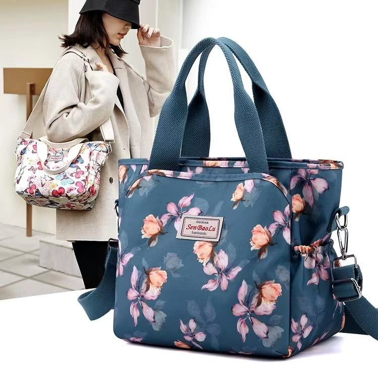 Women's Nylon Printed Crossbody Shoulder Bag myETYN